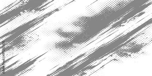 Abstract a unique display of artistic brushstrokes in monochromatic shades, evokes a sense of both spontaneity and meticulous design, revealing textures and shapes.