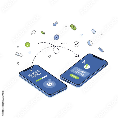 Smartphones with Mobile Payment Transfer.