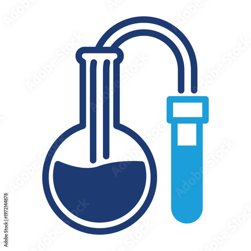 distillation colored icon vector design good for web or mobile app