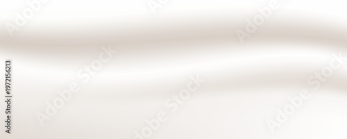 PrintCalm fashion pearl beige gradient. Neutral abstract pastel background. Light brown blending colors with folded waves. Vector soft beige backdrop. Ombre cream blank. Subtle pearl light gradation.