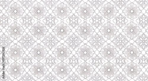 Gray floral lace fabric texture pattern.