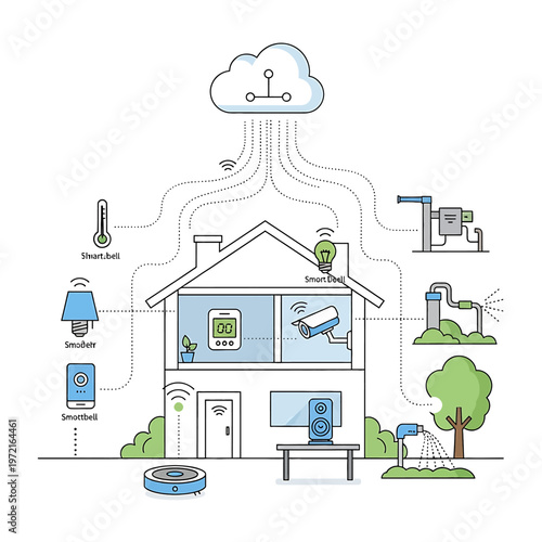 Smart Home Automation System Control Panel 1.