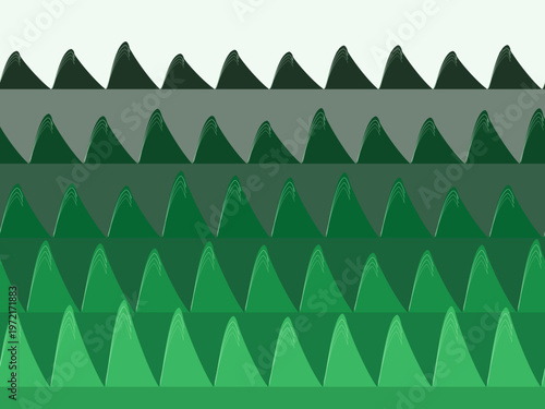 Stylized Ocean Waves Japanese Art Seamless Pattern Wallpaper