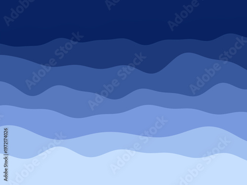 Paper Cut Layered Depth Abstract Background Shadow Effect