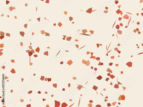 Trendy Terrazzo Speckled Confetti Modern Surface Texture Design