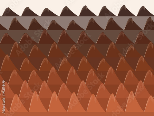 Japanese Great Wave Inspired Abstract Ocean Art Background