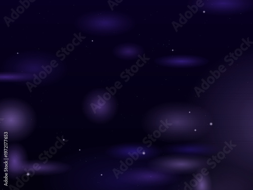 Celestial Galaxy Nebula Glowing Stars Deep Space Backdrop