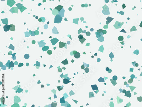 Colorful Terrazzo Fragments Organic Stone Mosaic Background