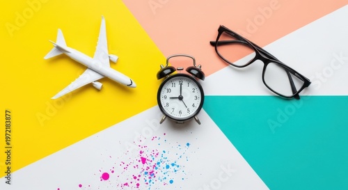 Travel preparation with time management and vision essentials