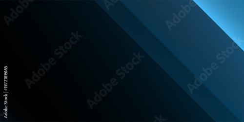 Minimalist background featuring smooth dark blue gradients with transparent slanted geometric shapes. Ideal for business presentations, website design, digital marketing and modern branding projects