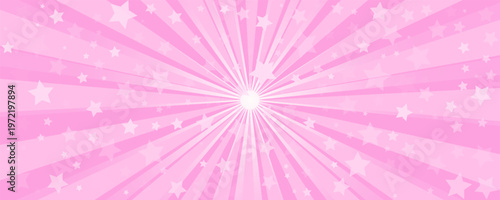 Background with pink gradient and concentrated lines interspersed with