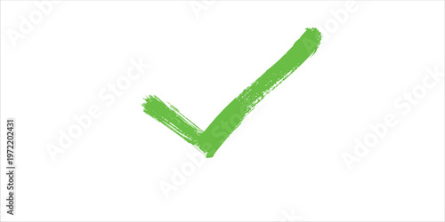 Green check mark on white background symbolizing approval or success