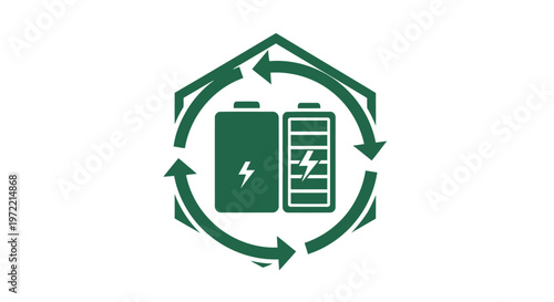 Recycling Batteries - Eco-Friendly Energy Storage and Environmental Conservation.