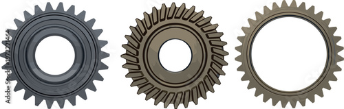 Abstract industrial gear background, mechanical texture overlay, blurred motion effect, metal machinery concept, engineering design, grunge technology backdrop, modern artistic composition