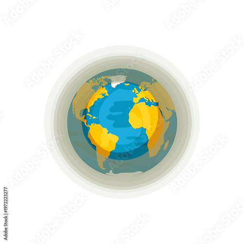 Globe Earth Planet World Map 2.
