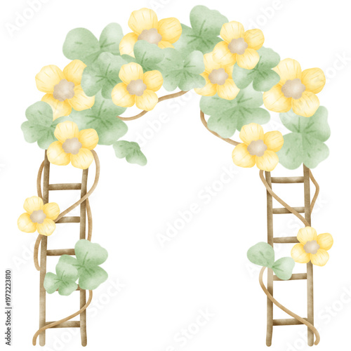 Lucky Garden Clipart – Cute Floral and Nature Illustration Set