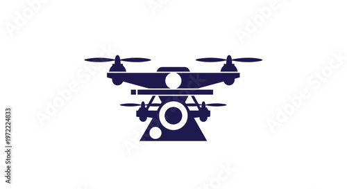 Modern Drone Technology - Aerial Photography and Videography Device.