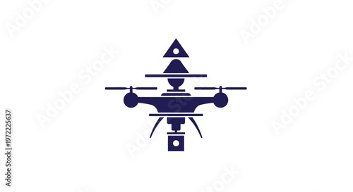 Modern Drone Technology - Aerial Photography and Videography Device.