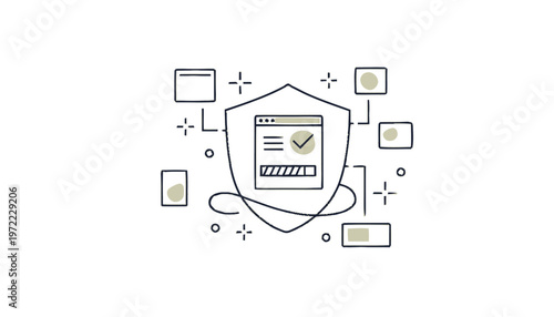 Secure Online Data Protection - Shielding Digital Information with Security.