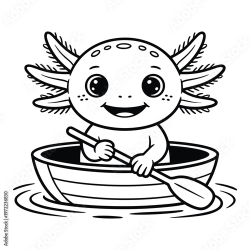 A cheerful person happily holding a large bowl of ramen noodles isolated on white background, Vector