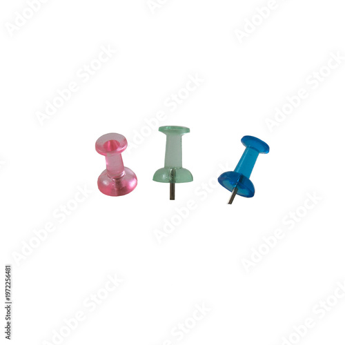 Colorful Push Pins for Office and School Use