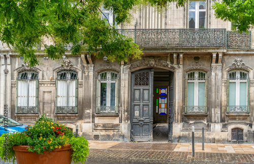 Wallpaper Mural Historic house facade in Troyes Torontodigital.ca