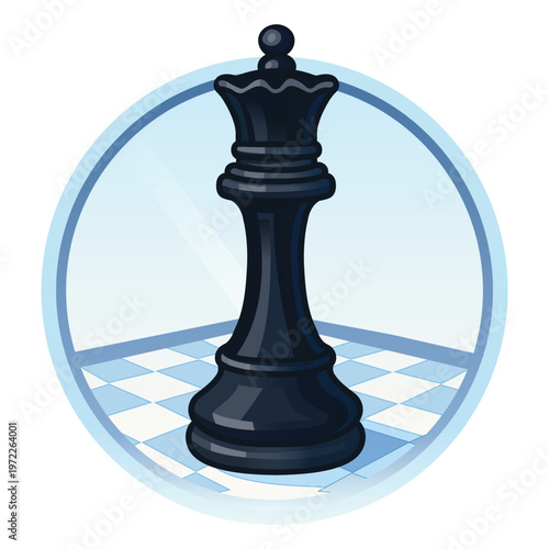Chess Queen Strategy Logo