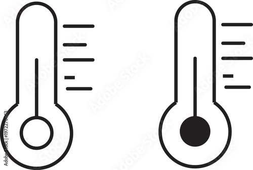 Pricold, and, hot, icon, vector, signs, logotype, heat, illustration, symbolnt