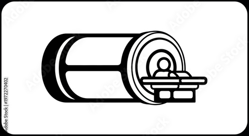 MRI Scanner Machine Icon
