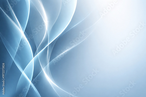 Ethereal ribbon flow background , generated, AI