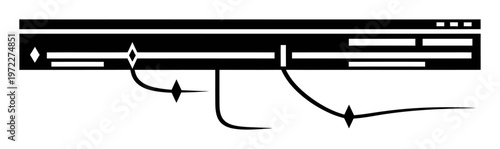 Motion Graphics Timeline - Vector Illustration