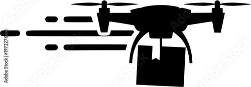 Modern Drone Carrying Parcel for Express Air Delivery
