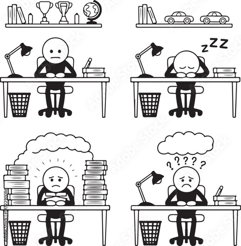 The ups and downs of academic life and study challenges