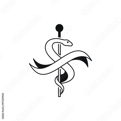 Caduceus Medical Symbol
