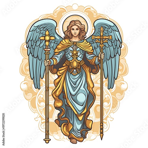 Exquisite Archangel Michael in Christian Art