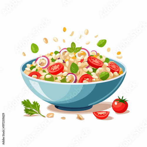 Graupensalat – Healthy Trend