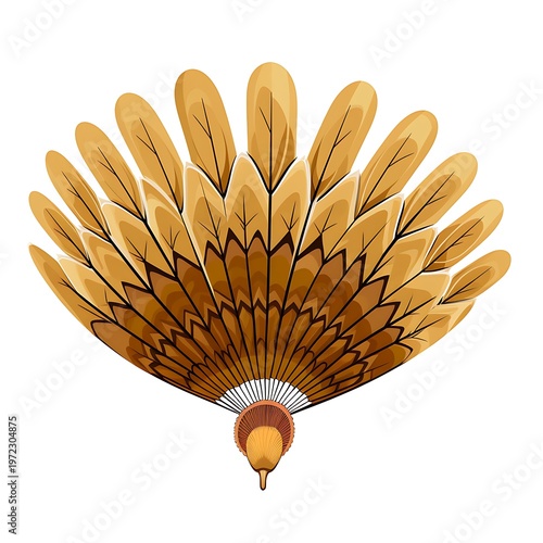 Shuttlecock Cartoon Vector Sports Illustration