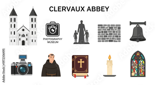 Clervaux Abbey Collection of Religious and Historical Icons