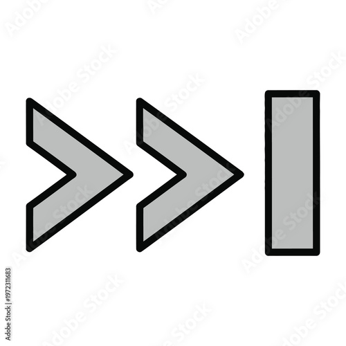 Right arrow symbols for navigation and direction