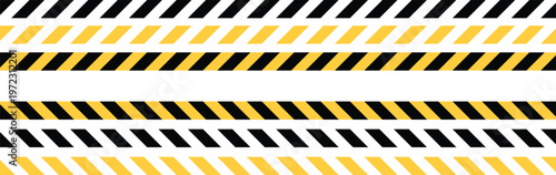 Road traffic safety straight line set on transparent background