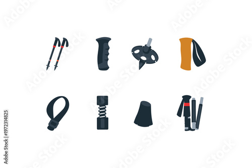 Trekking Pole Components Collection