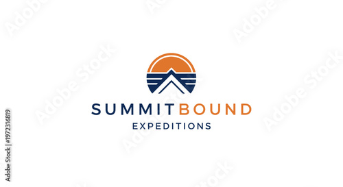 Free Download Summitbound Expeditions logo design adventure travel. - GFXLoad