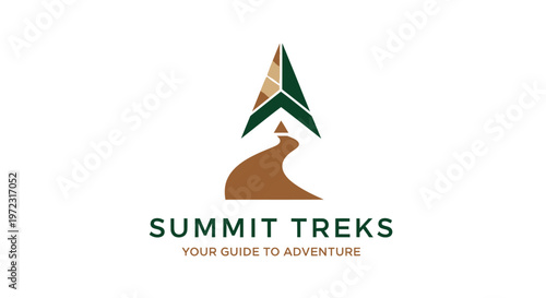 Free Download Summit Treks logo with mountain and camel. - GFXLoad