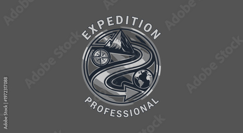 Expedition professional logo design template.