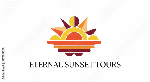 Eternal Sunset Tours travel company logo.