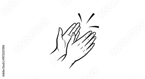 Clapping Hands Icon - Applause Symbol