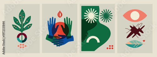 human hands holding sun, support and care, community help concept, glowing sun rays, kindness vector illustration, unity and solidarity, social support symbol
