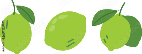 green peas on white background