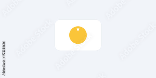 fried egg on a white background