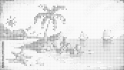Black White Plus Sign Halftone Abstract Design Background, Minimal Plus Symbol Halftone Pattern Modern Background